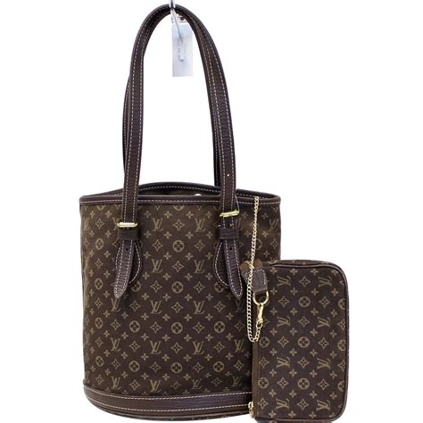 louis vuitton monogram mini lin noelie bucket bag|Louis Vuitton bucket bag insert.